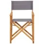 Solid acacia wood director's chair by vidaXL, Garden chairs - Ref: Foro24-45951, Price: 63,45 €, Discount: %