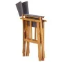 Solid acacia wood director's chair by vidaXL, Garden chairs - Ref: Foro24-45951, Price: 63,45 €, Discount: %