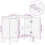 Armario de lavabo para baño madera maciza de acacia 62x33x58 cm by , bathroom vanities - Ref: Foro24-358231, Price: 155,78 €,...