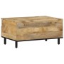 Mesa de centro de madera maciza mango 80x54x40 cm by , Coffee table - Ref: Foro24-358225, Price: 131,72 €, Discount: %