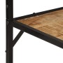 Massiver Kleiderständer aus Mangoholz und Eisen 90x35x180 cm von , Hut- und Garderobenständer - Ref: Foro24-358568, Preis: 98...