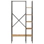 Perchero con ruedas madera maciza mango y hierro 90x40x190 cm by , Hat and coat racks - Ref: Foro24-358577, Price: 121,48 €, ...