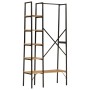 Perchero con ruedas madera maciza mango y hierro 90x40x190 cm by , Hat and coat racks - Ref: Foro24-358577, Price: 121,48 €, ...