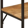 Perchero con ruedas madera maciza mango y hierro 90x40x190 cm by , Hat and coat racks - Ref: Foro24-358577, Price: 121,48 €, ...