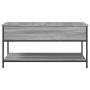 Mesa de centro madera ingeniería metal gris Sonoma 100x50x50 cm by , Coffee table - Ref: Foro24-845349, Price: 68,55 €, Disco...