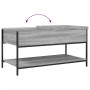 Mesa de centro madera ingeniería metal gris Sonoma 100x50x50 cm by , Coffee table - Ref: Foro24-845349, Price: 68,55 €, Disco...