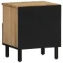 Mesitas de noche 2 uds madera maciza de mango 40x33x46 cm de , Mesitas de noche - Ref: Foro24-358219, Precio: 152,85 €, Descu...