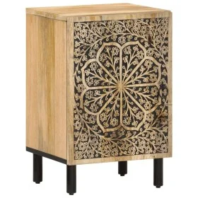 Mueble de baño madera maciza de mango 38x33x58 cm de , Tocadores de baño - Ref: Foro24-358233, Precio: 106,67 €, Descuento: %