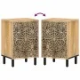 Mueble de baño madera maciza de mango 38x33x58 cm de , Tocadores de baño - Ref: Foro24-358233, Precio: 106,67 €, Descuento: %