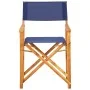 Sillas de director 2 uds madera maciza de acacia azul de vidaXL, Sillas de jardín - Ref: Foro24-45948, Precio: 141,55 €, Desc...