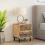 Mesita de noche de madera maciza de mango 40x33x46 cm by , Nightstands - Ref: Foro24-358210, Price: 103,38 €, Discount: %