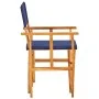Sillas de director 2 uds madera maciza de acacia azul de vidaXL, Sillas de jardín - Ref: Foro24-45948, Precio: 141,55 €, Desc...