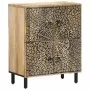 Massivholz-Nebenschrank aus Mangoholz 60x33x75 cm von , Sideboards - Ref: Foro24-358238, Preis: 175,89 €, Rabatt: %