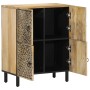 Armario auxiliar madera maciza de mango 60x33x75 cm de , Aparadores - Ref: Foro24-358238, Precio: 187,47 €, Descuento: %