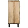 Massivholz-Nebenschrank aus Mangoholz 60x33x75 cm von , Sideboards - Ref: Foro24-358238, Preis: 175,89 €, Rabatt: %