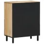 Massivholz-Nebenschrank aus Mangoholz 60x33x75 cm von , Sideboards - Ref: Foro24-358238, Preis: 175,89 €, Rabatt: %