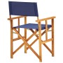Regiestühle, 2 Stück, massives blaues Akazienholz von vidaXL, Gartenstühle - Ref: Foro24-45948, Preis: 143,88 €, Rabatt: %