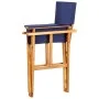 Sillas de director 2 uds madera maciza de acacia azul de vidaXL, Sillas de jardín - Ref: Foro24-45948, Precio: 141,55 €, Desc...