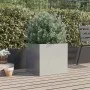 Jardinera de acero inoxidable plateado 49x47x46 cm by , Pots and planters - Ref: Foro24-841567, Price: 66,32 €, Discount: %