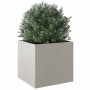 Pflanzgefäß aus silbernem Edelstahl 49x47x46 cm von , Töpfe und Pflanzgefäße - Ref: Foro24-841567, Preis: 67,03 €, Rabatt: %