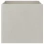 Jardinera de acero inoxidable plateado 49x47x46 cm by , Pots and planters - Ref: Foro24-841567, Price: 66,32 €, Discount: %
