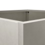 Pflanzgefäß aus silbernem Edelstahl 49x47x46 cm von , Töpfe und Pflanzgefäße - Ref: Foro24-841567, Preis: 67,03 €, Rabatt: %