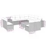 Set de sofás de jardín 12 pzas y cojines ratán sintético marrón by , Garden sets - Ref: Foro24-3257836, Price: 859,35 €, Disc...