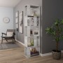 Sperrholzregal grauer Beton 45x24x159cm von vidaXL, Bücherregale und Regale - Ref: Foro24-800112, Preis: 56,39 €, Rabatt: %