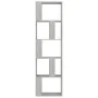 Estantería madera contrachapada gris hormigón 45x24x159cm de vidaXL, Librerías y estanterías - Ref: Foro24-800112, Precio: 54...