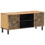 Massives Mangoholz-TV-Möbel 105x33x46 cm von , TV-Möbel - Ref: Foro24-358212, Preis: 156,92 €, Rabatt: %