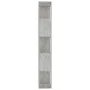 Estantería madera contrachapada gris hormigón 45x24x159cm de vidaXL, Librerías y estanterías - Ref: Foro24-800112, Precio: 54...