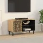 Mueble de TV madera maciza de mango 80x31x46 cm by , TV Furniture - Ref: Foro24-358227, Price: 104,13 €, Discount: %