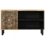 Mueble de TV madera maciza de mango 80x31x46 cm by , TV Furniture - Ref: Foro24-358227, Price: 104,13 €, Discount: %