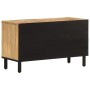 Massives Mangoholz-TV-Möbel 80x31x46 cm von , TV-Möbel - Ref: Foro24-358227, Preis: 106,09 €, Rabatt: %