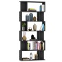 Schwarzes Sperrholzregal/Trennwand, 80 x 24 x 192 cm von vidaXL, Bücherregale und Regale - Ref: Foro24-800091, Preis: 88,46 €...