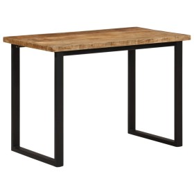 Mesa de comedor madera maciza de mango 110x55x75 cm by , Kitchen and dining tables - Ref: Foro24-358954, Price: 167,36 €, Dis...