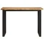 Mesa de comedor madera maciza de mango 110x55x75 cm by , Kitchen and dining tables - Ref: Foro24-358954, Price: 143,23 €, Dis...