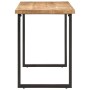 Massivholz-Esstisch aus Mangoholz 110x55x75 cm von , Küchen- und Esstische - Ref: Foro24-358954, Preis: 167,36 €, Rabatt: %