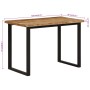 Massivholz-Esstisch aus Mangoholz 110x55x75 cm von , Küchen- und Esstische - Ref: Foro24-358954, Preis: 167,36 €, Rabatt: %