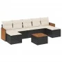 Set de sofás de jardín 8 piezas y cojines ratán sintético negro by , Garden sets - Ref: Foro24-3260320, Price: 440,50 €, Disc...