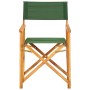 Regiestühle, 2 Stück, massives grünes Teakholz von vidaXL, Gartenstühle - Ref: Foro24-45949, Preis: 113,74 €, Rabatt: %