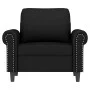 Sessel aus schwarzem Samt 60 cm von , Sofas - Ref: Foro24-359514, Preis: 167,69 €, Rabatt: %