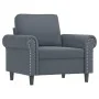 Set of sofas with 4 dark gray velvet cushions by , Sofas - Ref: Foro24-3202181, Price: 797,97 €, Discount: %