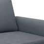 Set of sofas with 4 dark gray velvet cushions by , Sofas - Ref: Foro24-3202181, Price: 812,08 €, Discount: %