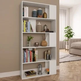 White plywood shelf/divider 80x24x159cm by vidaXL, Bookcases and shelves - Ref: Foro24-800099, Price: 62,09 €, Discount: %