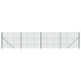 Green wire fence with ties 2.2x10 m by , fence panels - Ref: Foro24-154183, Price: 124,36 €, Discount: %