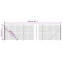 Cerca de alambre con brida verde 2,2x10 m de , Paneles de vallas - Ref: Foro24-154183, Precio: 122,61 €, Descuento: %