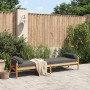 Gartenbank mit Kissen synthetisches Rattan Akaziengrau von , Gartenbänke - Ref: Foro24-366300, Preis: 205,81 €, Rabatt: %