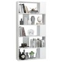 Glänzend weißes Regal/Raumteiler 80x24x159 cm von vidaXL, Bücherregale und Regale - Ref: Foro24-800105, Preis: 67,17 €, Rabat...