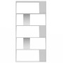 White plywood shelf/divider 80x24x159cm by vidaXL, Bookcases and shelves - Ref: Foro24-800099, Price: 63,50 €, Discount: %